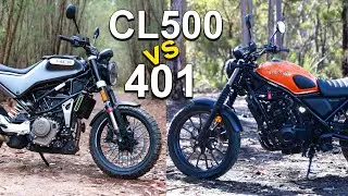 Honda CL500 vs Svartpilen 401: Best Beginner Scrambler?