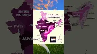 IF Indian States| Where Renamed For Countries With Similar Population?? #shorts #trending #india