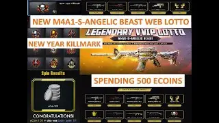 SPENDING 500 ECOINS ON NEW M4A1-S-ANGELIC BEAST VVIP LOTTO CROSSFIRE PH