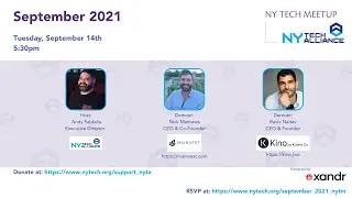 September 2021 NY Tech Meetup