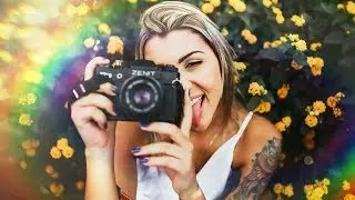 How to create Rainbow Lens Flare in Photoshop