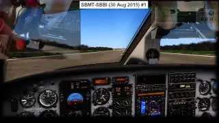 Plano Z - PA46350P (Malibu Mirage) - SBMT SBBI 29 Aug 2015 - Solo