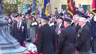 British Legion , standard bearer duty and presentation