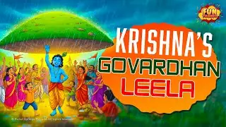 Krishna's Lifts Govardhan Parvat! | Hindi Cartoon | Bharat Puran Ep 5 | Mythology Story l Fun Toonsy