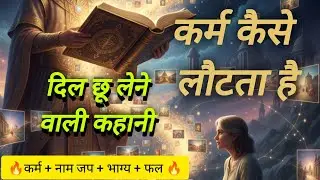 जो आप आज  कर रहे हो वहीं आपका भाग्य बन रहा है कर्मा हमेशा लौटकर आता है 
