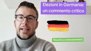 DIEGO FUSARO: Elezioni in Germania: un commento critico