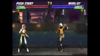 UMK3 runthrough with Sonya part 2