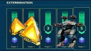 WAR ROBOTS Extermination mode REALY HARD #extermination