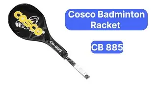 Cosco Badminton Racket CB 885 Unboxing (Vlog-413) | @rpsportslucknow #badminton #racketsports