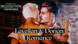 Dragon Age: Inquisition - Inquisitor Lavellan vs Dorian Romance (cutscenes + extra dialogue)