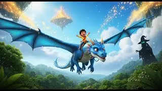 चिंटू और उड़ता किला | Dragon Wala Cartoon | Kahani jadootoon