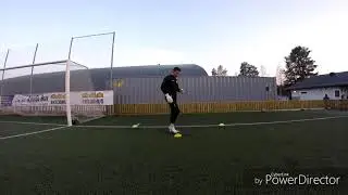 Drop-Step and Handling | Professional Goalkeeper Training Session | Ryan Sandell - Mor&ouml;n BK