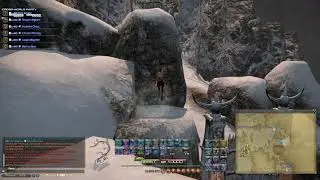 Final Fantasy XIV: Flight Barrier in Coerthas Central Highlands