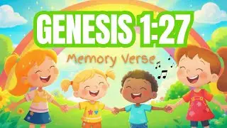 ⭐ Fun Way to Memorize the Bible 🎶 | Genesis 1:27 Scripture Song | Kids Bible Songs TV