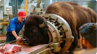 How Giant Bison Are Raised & Processed &ndash; Premium Meat Farming
