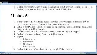 BPLCK205B Introduction to Python Programming  | IMP and Most Excepted Questions | VTU Exams prep.