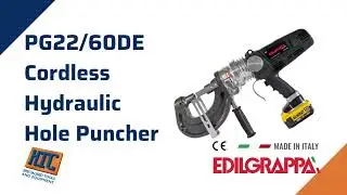 Edilgrappa PG2260DE Cordless Hydraulic Hole Puncher