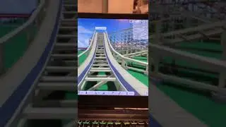 Would you ride this awesome wooden roller coaster made by @djrocketorca in real life? #roblox #tpt2