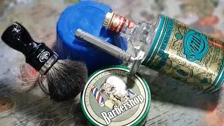Бритьё №4 Mongoose Stirling Soap Barbershop Razors Omega 6783 Y Kai Captain Titan Mild Timeless Bowl