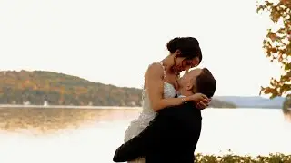 Church Landing at Mills Falls Wedding Film | Romantic Fall Day | Alexandra & Cam
