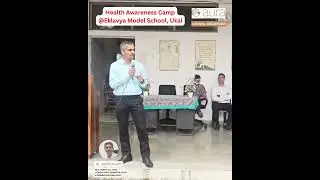 Empowering the Next Generation: Dr. Ankit Bharti Champions Skin Health at Eklavya Model School, Ukai