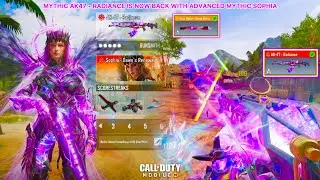 Mythic AK47 - Radiance is now back with Mythic Sophia to wreak everyone in CODM SND, TDM & HARDPOINT