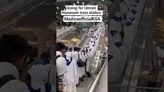 Going for Umrah Haramain train station #travel #saudiaarbia #saudiarebiya #automobile #hajjeakba.