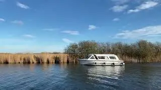 Winter day boat hire on the Norfolk Broads