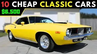 Rare Deals: 10 Classic Cars for Sale Starting at Just $6,500