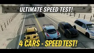 BeamNG Drive High Speed Test | Cars & Custom Van