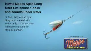 Mepps Ultra Lite spinners