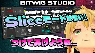 Bitwig Samplerにスライスモード付けたろ！(&acute;⊙&omega;⊙`)🔥🔥