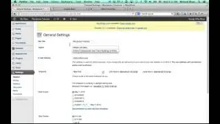 WordPress Tutorial 14: Changing Site Title and Subtitle