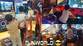 Funworld Delipark Medan Playground 😎 (with nephew and niece #part3)