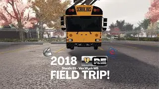 Running a 2018 ICRE Bus #1234 in Roblox School Buses!
