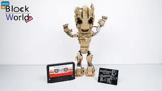 Lego Marvel 76217 I am Groot speed build