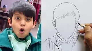 How to Draw Kunali / Eklauta Mard kunali Drawing From ‎@souravjvlogs 