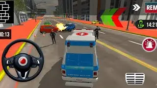 Police Ambulance Van Driving Simulator - Emergency Ambulance Games - Android Gameplay