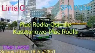 [TMLPS] Szczecin Linia C Pl. Rodła-Os. Kasztanowe-Pl. Rodła SU 18 IV #2851