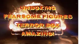 Incredible FEARSOME FIGURES horror mystery unboxing!!!
