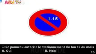 Code de la Route 👉🏾👂🏾🚦🛣️🚗37/40..11/06/2023&hellip;?
