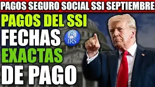 Hace 5 minutos: Pagos del Seguro Social y SSI de septiembre: fechas exactas de pago