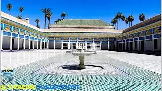 Pal&aacute;cio da Bahia in Marrakech, Morocco