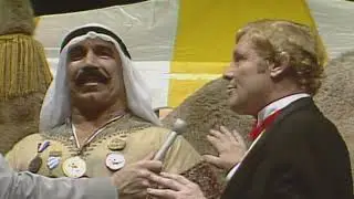 Iron Sheik Swinging Clubs - WWF Tuesday Night Titans