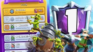 ROAD TO TOP 1 WITH MAGIC ARCHER EVOLUTION DRILL -clash royale