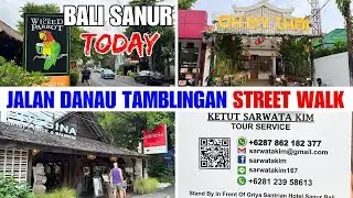 Bali Sanur Street Walking Tour Today Hotels & Shops