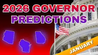 2026 Midterm Governor Elections *JANUARY* Predictions, #2026 #midterms2026 #Governor #minnesota