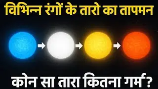 Temperature of stars of different colours | Stars Color & Temperature | Geography by Abhishek Sir