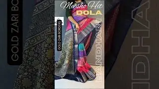 💥 Dola Silk Bandhani Saree @ ₹545 Only + FREE Shipping | Summer MEGA  Sale | Meesho Trending Saree