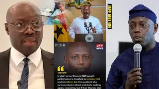 Agye-Ka🫵2025 Ghana's Economy is like Someon RECOVERING FRM HEART ATTACK🤣 Prof.Isaac Boadi #jeffmelgh